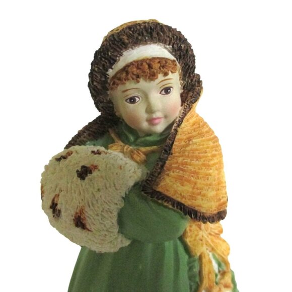 Maud Humphrey Bogart Figurine - Vintage Winter's Child Figure - LE Hamilton Gift - Picture 2 of 7